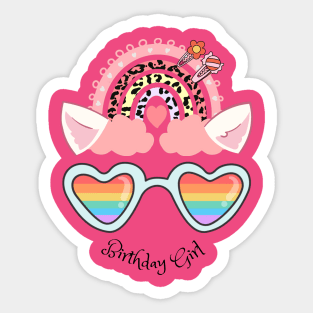 Birthday Girl Sticker